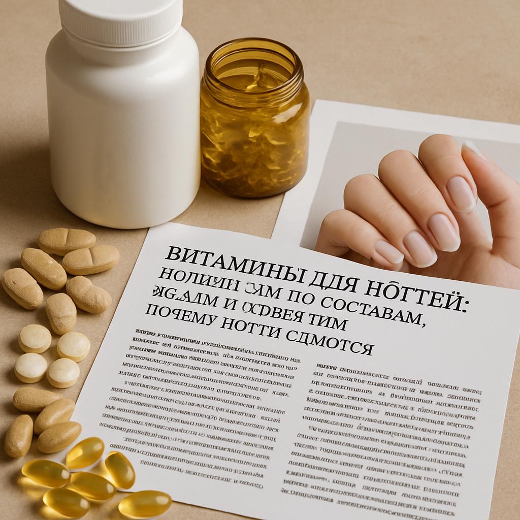 Витамины для ногтей: полный гид по составам, дозам и эффектам. Почему ногти сдаются Витамины для ногтей: полный гид по составам, дозам и эффектам. Почему ногти сдаются