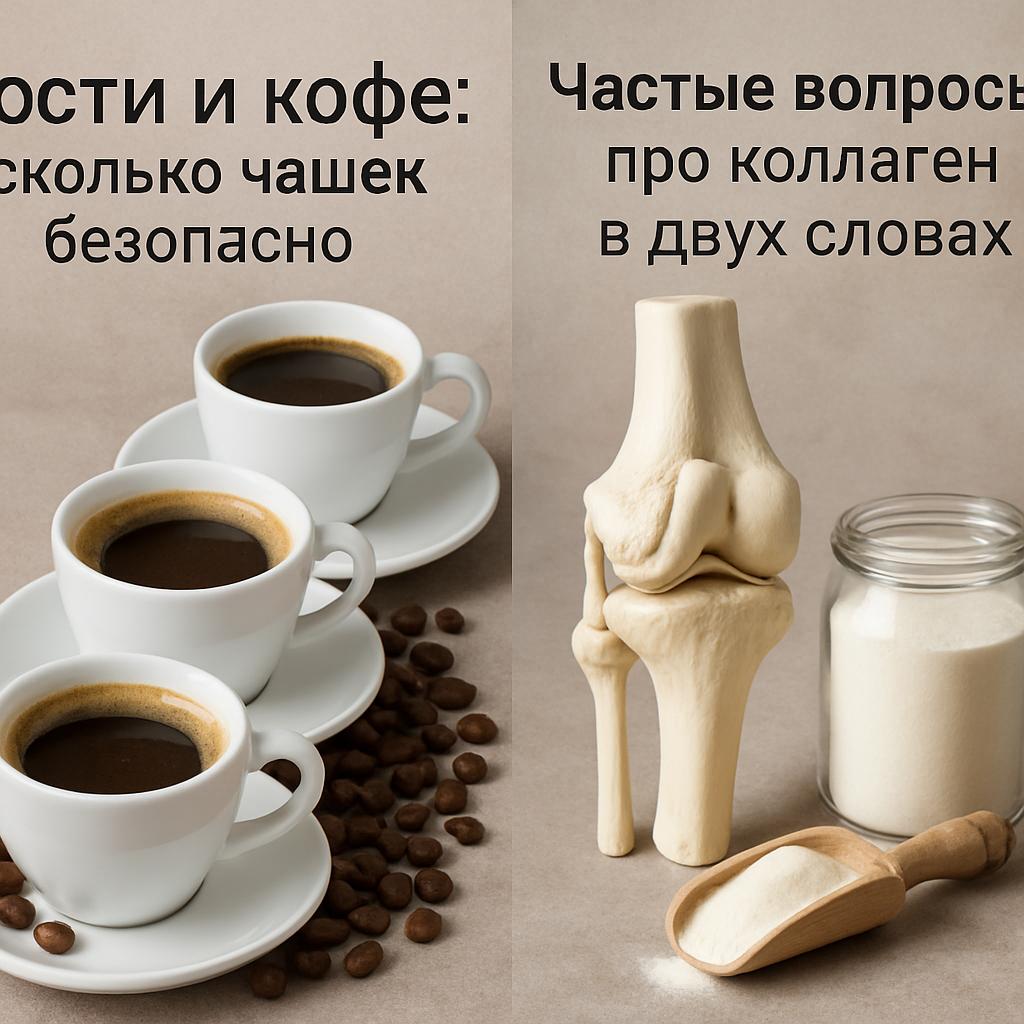 Кости и кофе: сколько чашек безопасно. Частые вопросы про коллаген в двух словах Кости и кофе: сколько чашек безопасно. Частые вопросы про коллаген в двух словах