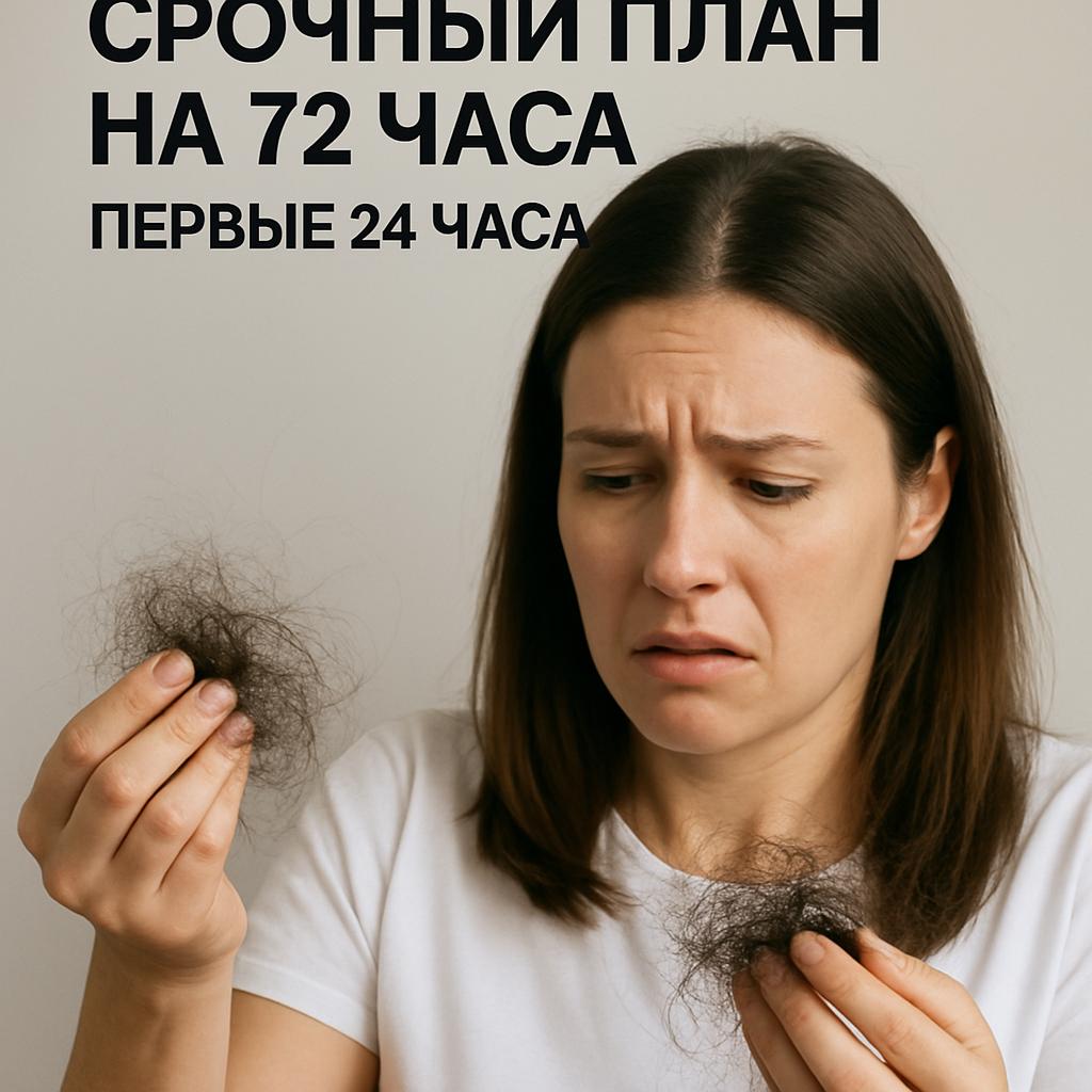 Выпадают волосы клочьями? Срочный план на 72 часа. Первые 24 часа Выпадают волосы клочьями? Срочный план на 72 часа. Первые 24 часа