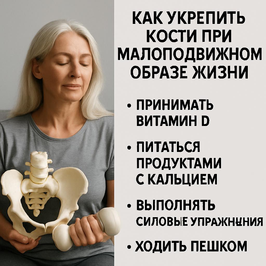 Как укрепить кости при малоподвижном образе жизни. Финальная мысль и короткий план Как укрепить кости при малоподвижном образе жизни. Финальная мысль и короткий план