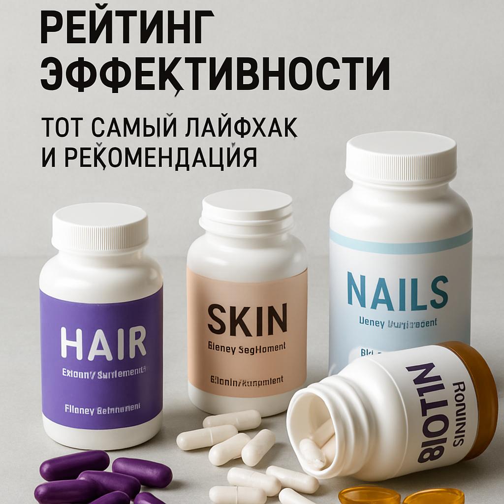 Добавки для волос, кожи и ногтей: рейтинг эффективности. Тот самый лайфхак и рекомендация
