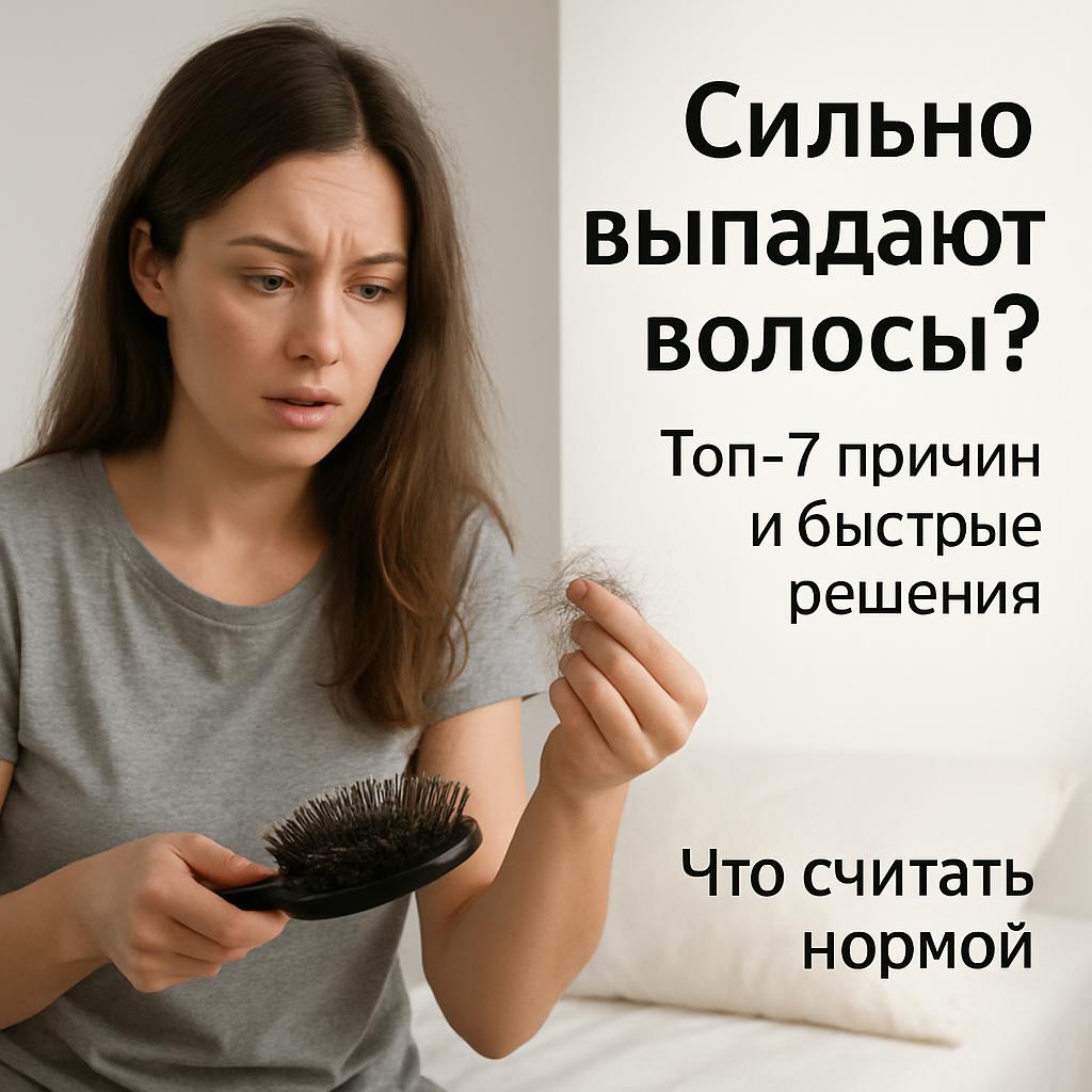 Сильно выпадают волосы? Топ-7 причин и быстрые решения. Что считать нормой Сильно выпадают волосы? Топ-7 причин и быстрые решения. Что считать нормой