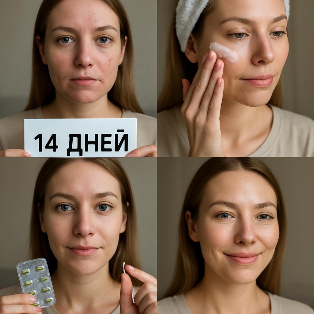 Сияющая кожа за 14 дней: пошаговый уход и нутриенты. Личный опыт и маленькие ошибки Сияющая кожа за 14 дней: пошаговый уход и нутриенты. Личный опыт и маленькие ошибки