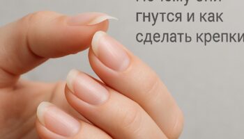Мягкие ногти: почему они гнутся и как сделать крепкими