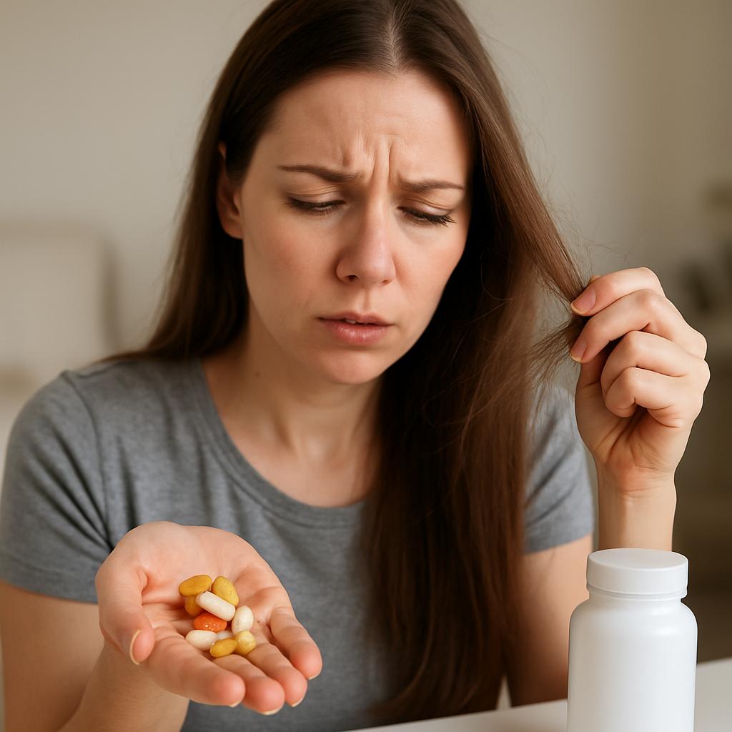 Витамины против выпадения волос у женщин: топ эффективных, как выбрать без разочарования
