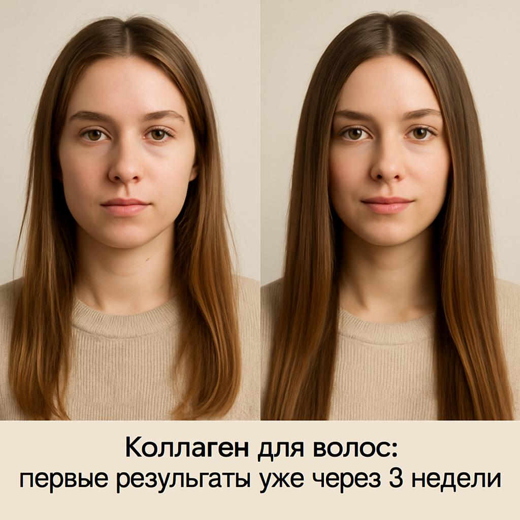 Коллаген для волос: первые результаты уже через 3 недели и где настоящая магия