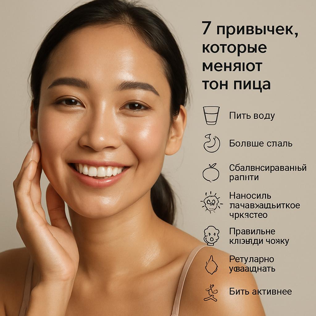 Сияние кожи: 7 привычек, которые меняют тон лица без фотошопа